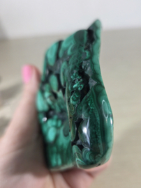 Malachiet Edelsteen Sculptuur 10 cm