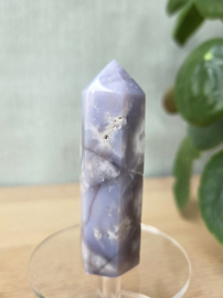 Chalcedoon Paars Edelsteen Punt - diverse soorten