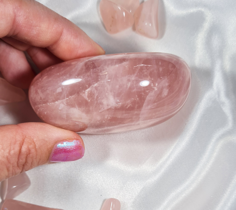 Rozenkwarts A+ 7 cm Jumbosteen Zuid - Afrika no.17