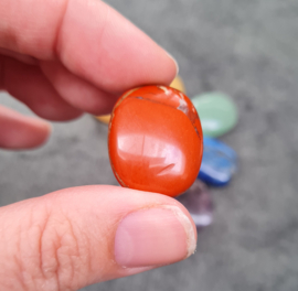 7 chakra's zorgenstenen set - 2,5cm