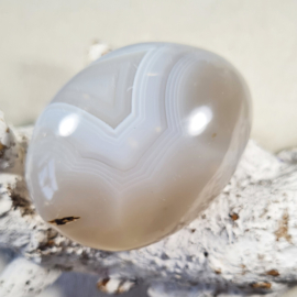 Agaat Handsteen no.1 Edelsteen 5,5 cm