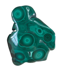 Malachiet Edelsteen Sculptuur 9 cm