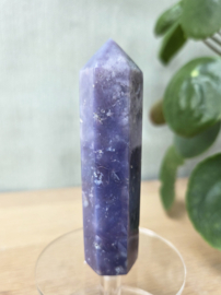 Chalcedoon Paars Edelsteen Punt - diverse soorten