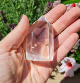 Bergkristal - Gepolijste punt - No.02 - Madagaskar - 6cm