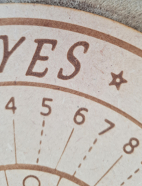 Pendelbord - Astrologie - gegraveerd - 20cm