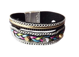 Armband multicolor met magneetsluiting