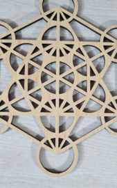 Grid Metatron - 20 cm - hout