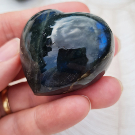 Labradoriet - Edelsteen hart - no.09
