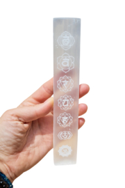 Seleniet - Staaf - Chakra - 20cm