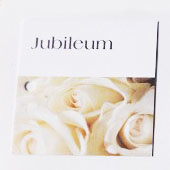 Klein kaartje - Jubileum - 7 cm