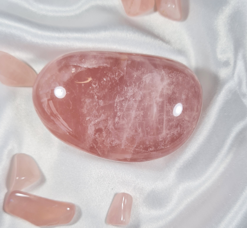 Rozenkwarts A+ 7 cm Jumbosteen Zuid - Afrika no.17