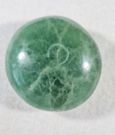 Fluoriet Groen Handsteen Edelsteen no.3 - 4,5 cm
