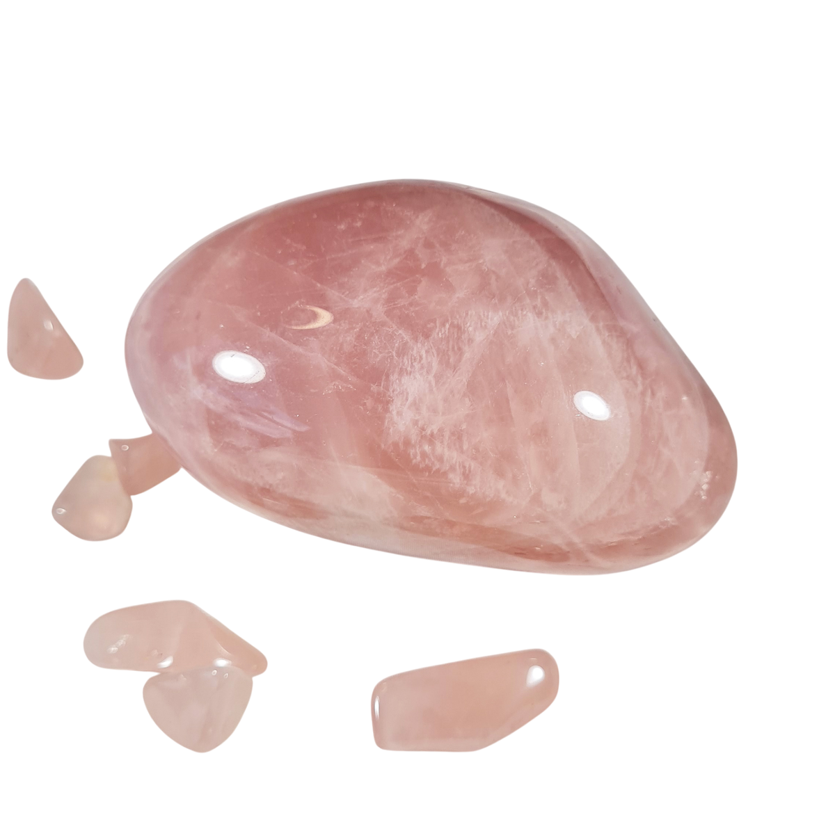 Rozenkwarts A+ 9,5 cm Jumbosteen Zuid - Afrika no.1