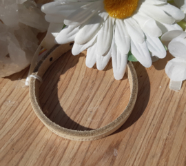 Armband - Leder - Limited Edition - zand