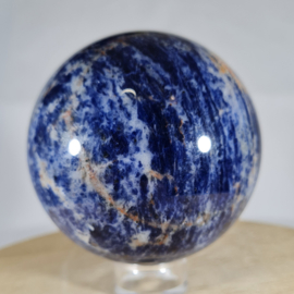 Sodaliet - Edelsteen Bol - 7,5 cm- no.1