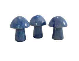 Paddenstoel Blauwe Kwarts 2 cm