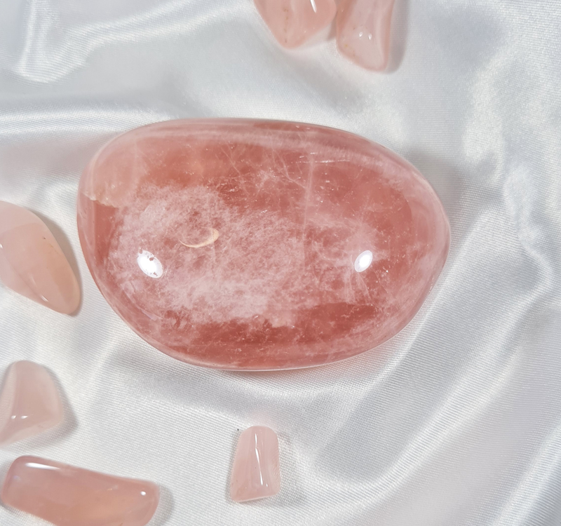 Rozenkwarts A+ 7 cm Jumbosteen Zuid - Afrika no.13