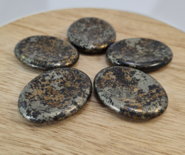 Pyriet Duimsteen - Worry Stone - Ovaal