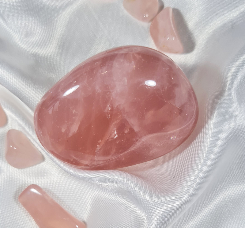 Rozenkwarts 6 cm A+ Jumbosteen Zuid - Afrika no.21