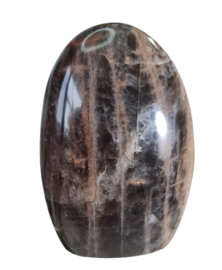 Zwarte Maansteen Edelsteen Sculptuur 8cm no.1