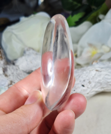 Bergkristal Handsteen no.1 - 6,5 cm