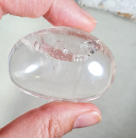 Bergkristal Handsteen no.06 - 5,5 cm