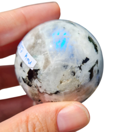 Regenboog Maansteen - Edelsteen Bol - no.4 - 5 cm