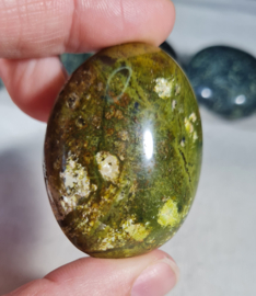 Groene Opaal Palmsteen Edelsteen no.07 - 4,5 cm