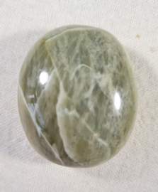 Groene Maansteen Edelsteen Palmsteen - no.07 - 4,5 cm