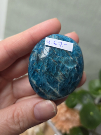 Apatiet Blauw Handsteen - Inspiratie & Focus no.2-4