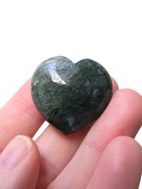 Mosagaat Edelsteen Hart 3 cm