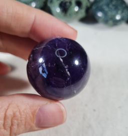 Amethist Edelsteen Bol AA 3 cm no.8