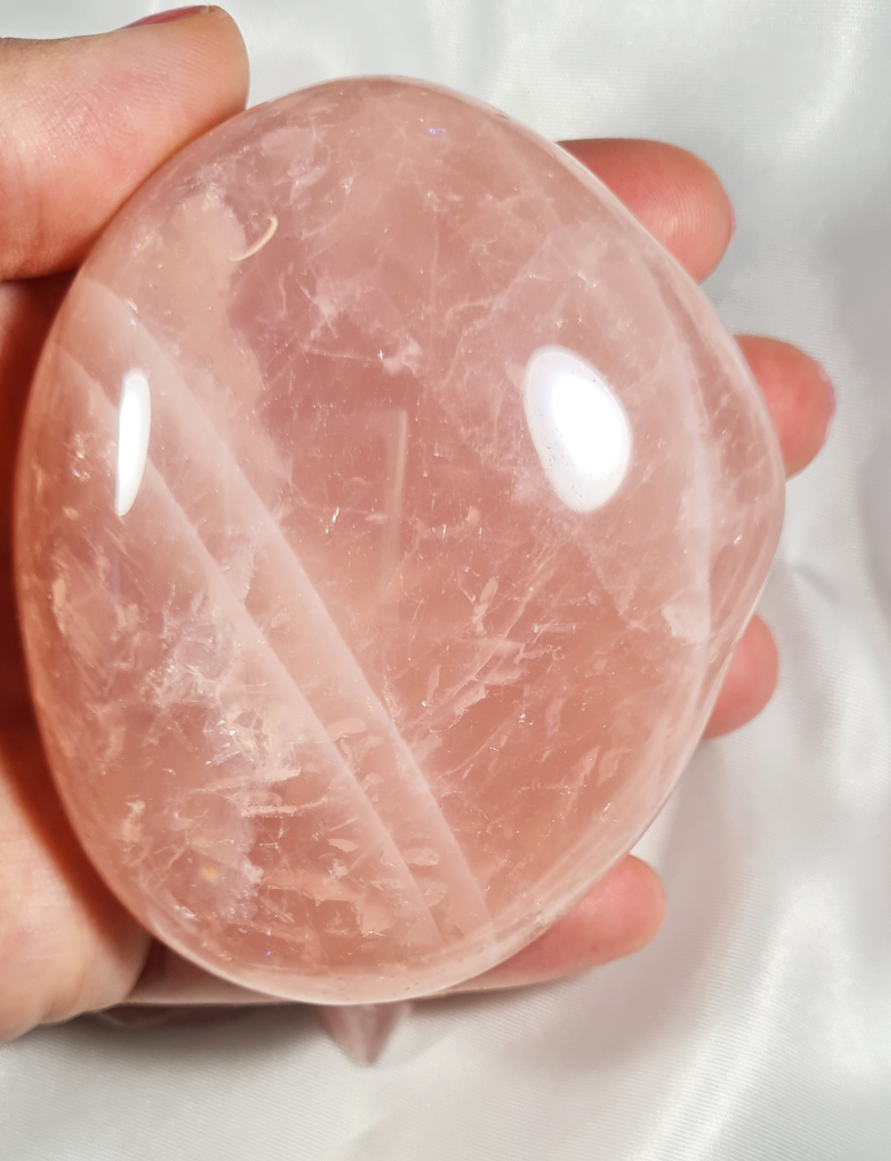 Rozenkwarts A+ 8,5 cm Jumbosteen Zuid - Afrika no.10