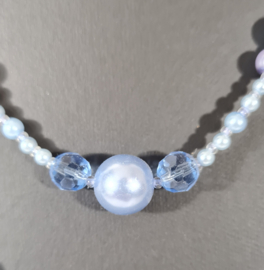 Ketting blauw gelaagd