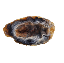 Agaat Geode Druzy Brazilië no.24 - 5 cm