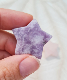 Lepidoliet Edelsteen Ster no.1