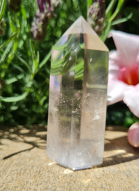 Bergkristal - Gepolijste punt - No.05 - Madagaskar - 6,5cm