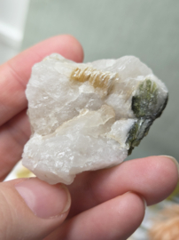 Groene Toermalijn - Verdeliet in kwarts - Diverse Soorten