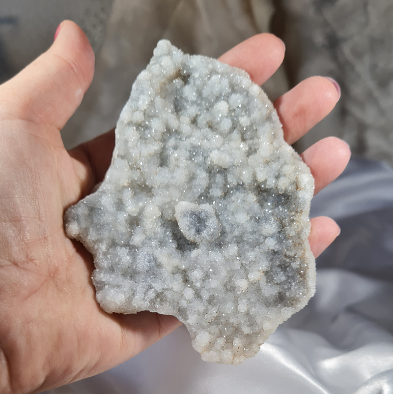 Chalcedoon - Sfaleriet 12 cm Brazilië no.2