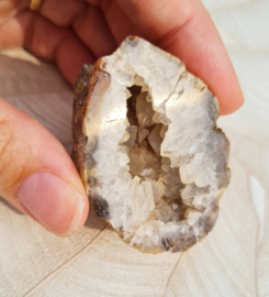 Agaat Geode Druzy Brazilië no.8 - 5 cm