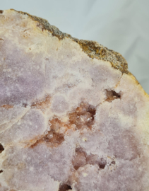 Roze Amethist - op standaard - no.5 - 21 cm