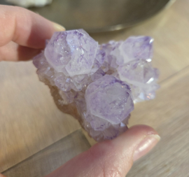 Cactus Amethist - Spirit Amethist - Edelsteen Cluster 7 cm