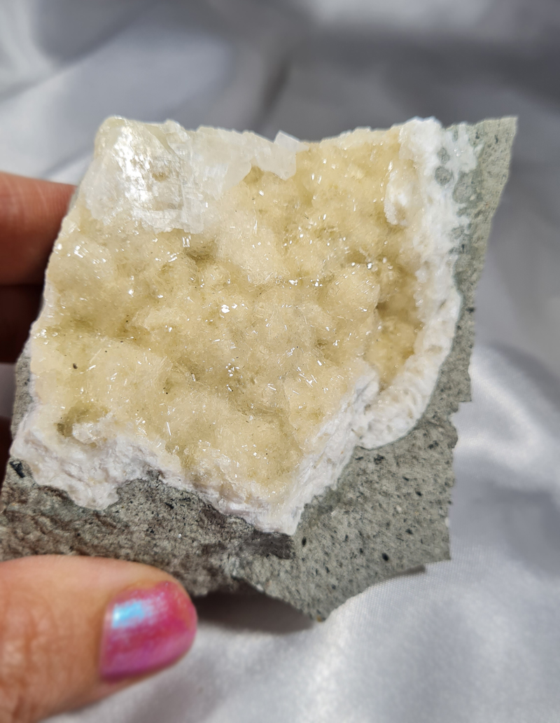 Zeoliet Thomsoniet Calciet en Natroliet no.6