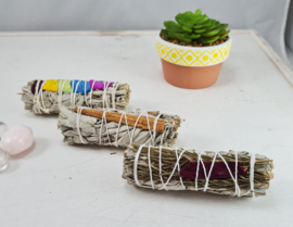 Witte Salie met Kaneel - Smudge Stick - 10cm