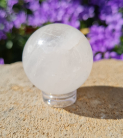 Bergkristal Edelsteen Bol - 3cm - no.3 - Wit