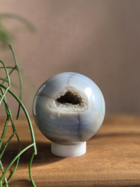 Agate Druzy Crystal Sphere Blue - 6,9 cm