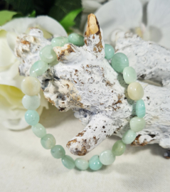 Edelsteen Armband Amazoniet Trommelsteen 6-8 mm