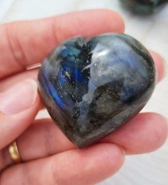 Labradoriet - Edelsteen hart - no.08