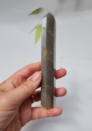 Zwarte Maansteen - Donkere Microklien -  Punt - Madagaskar - no.1