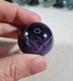 Amethist Edelsteen Bol AA 3 cm no.7